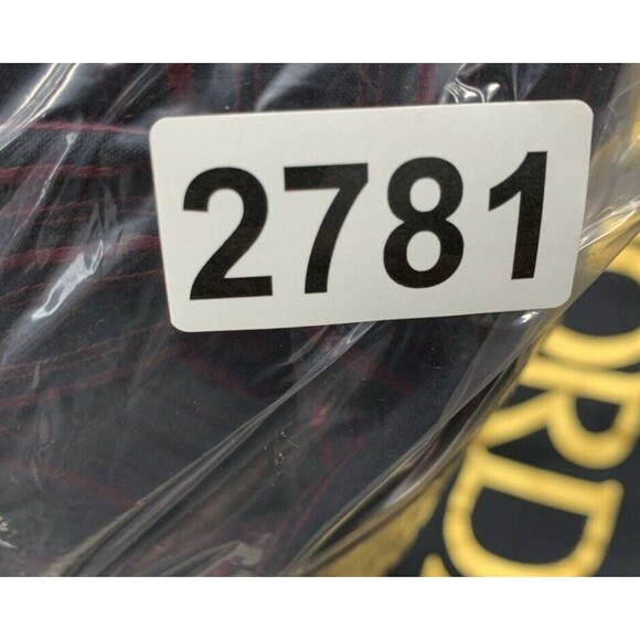 Axcess Button Up Shirt Mens Large Black Red Striped Classic Fit Long Sleeve - Picture 16 of 16